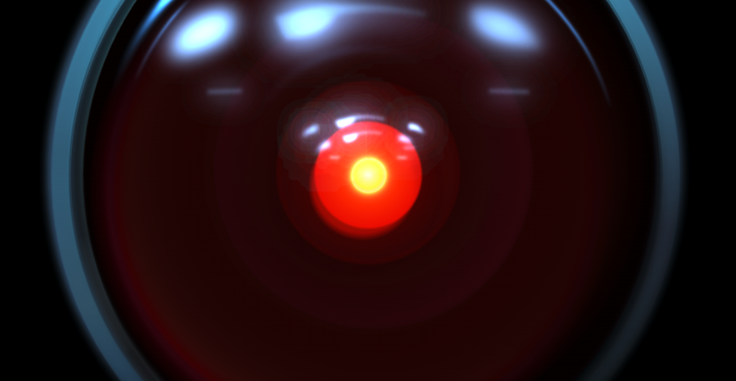 HAL 9000 canvas interpretation